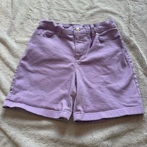 Gloria Vanderbilt Amanda Lavender Women's Shorts Size‎ 6P